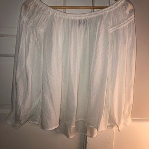 Off the shoulder blouse